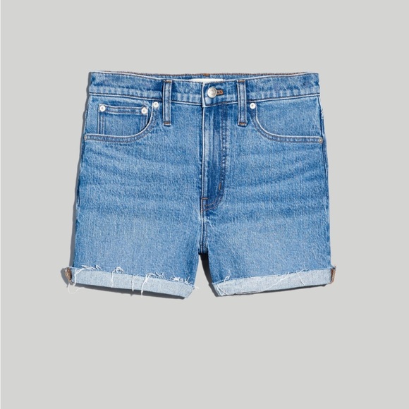 Madewell High Rise Denim Shorts - Picture 4 of 6
